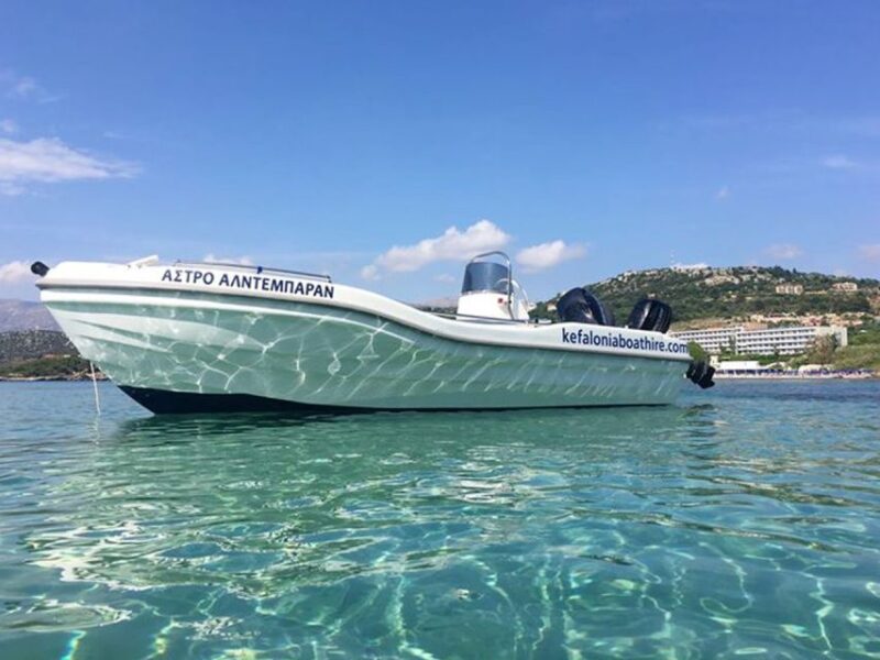 Kefalonia: Small-Boat Rental and Self-Guided Cruise - Boat Rental Details