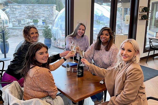 Kelowna Bachelorette Half Day Wine Tour Guided With 4 Wineries - Tour Features and Policies