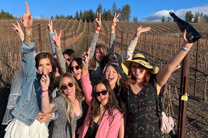 Kelowna Bachelorette Half Day Wine Tour Guided With 4 Wineries - Pickup and Dropoff Locations