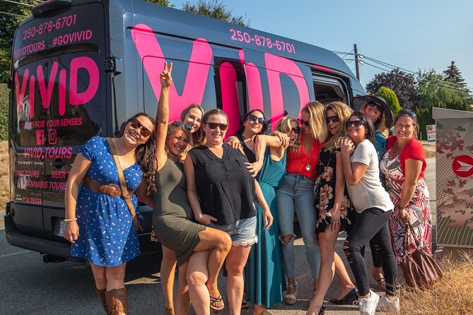 Kelowna Bachelorette Half Day Wine Tour Guided With 4 Wineries - Additional Tour Details