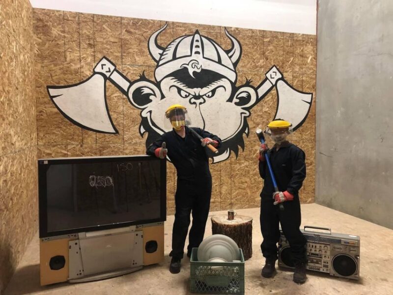 Kelowna: E-Bike Ride and Axe Throwing Adventure - Highlights and Experiences