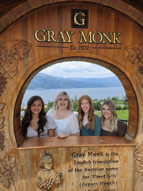 Kelowna: Mystery Full Day Guided Wine Tour - Tour Stops