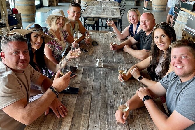 Kelowna Mystery Full Day Guided Wine Tour With 5 Wineries - Pickup and Dropoff