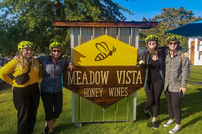 Kelowna Wine Tour on an E-Bike With Lunch - End Point of the Tour