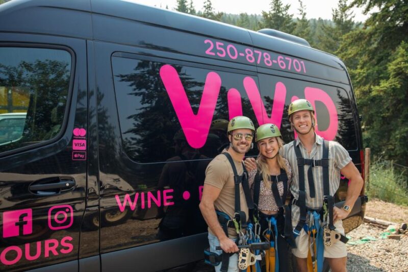 Kelowna: Zipline & Wine Tour - Wine Tasting Experiences