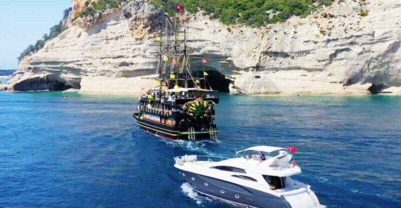 Kemer/Antalya/Belek/Kundu : Exciting Pirate Ship Adventure - Pickup and Language Support