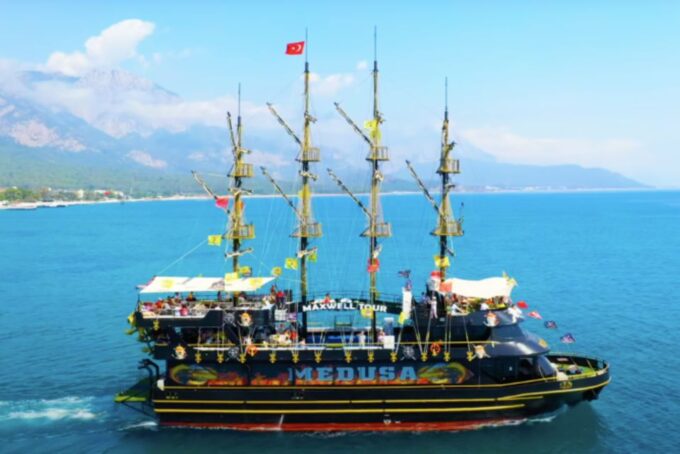 Kemer/Antalya/Belek/Kundu : Exciting Pirate Ship Adventure - Ancient Phaselis Bay
