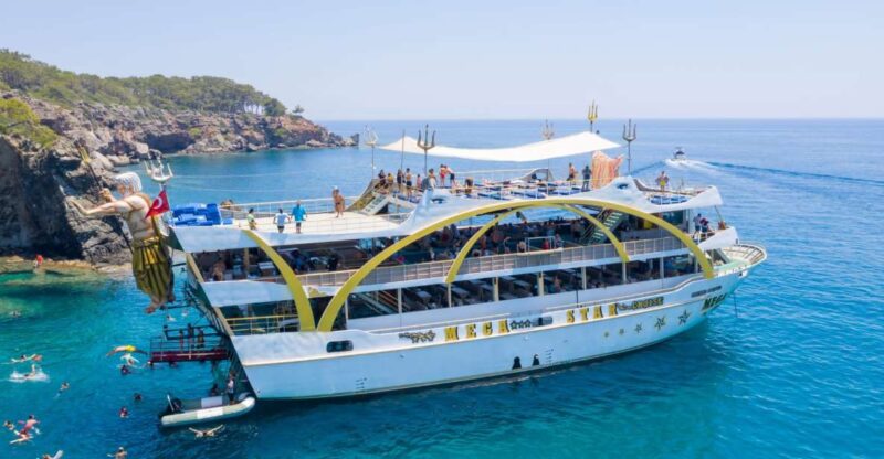 Kemer: Full-Day Boat Trip With Lunch and DJ - Key Points