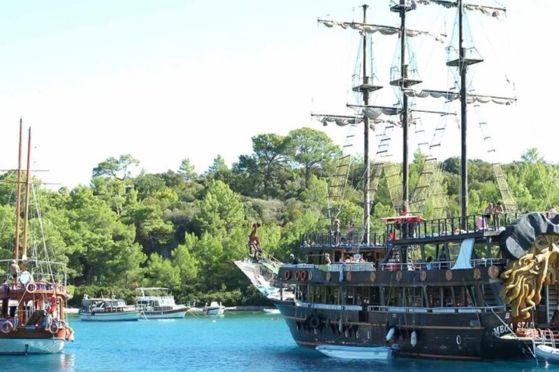 Kemer Full-Day Pirate Boat Trip With Lunch - Itinerary Highlights
