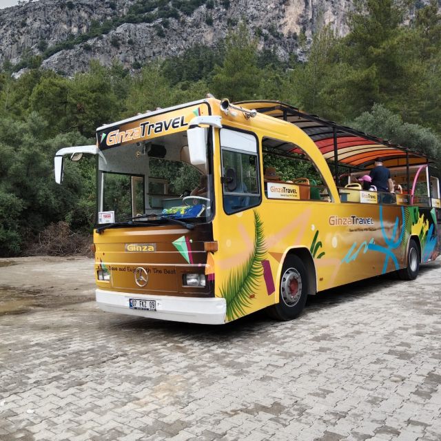 Kemer: Party Bus to Goynuk Canyon With Entrance Ticket - Inclusions