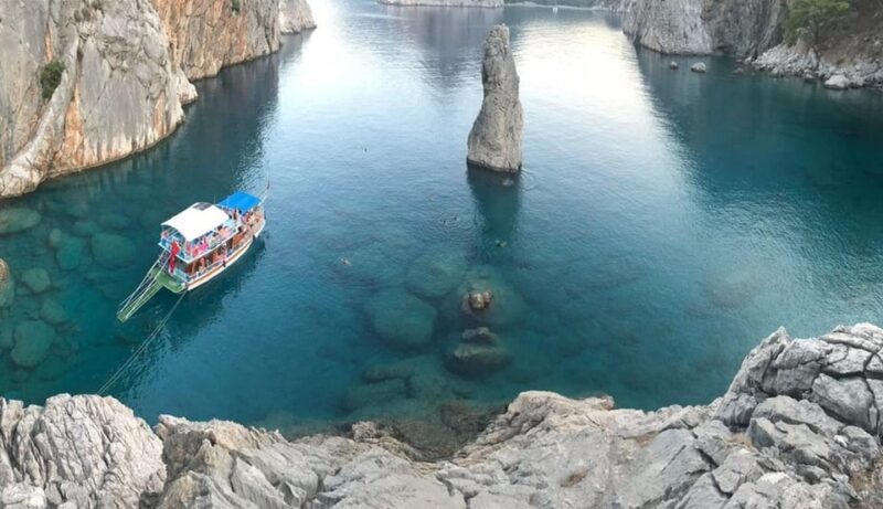 Kemer Porto Genoese-Sazak Bays Boat Trip With Mud Baths - Trip Overview and Pricing