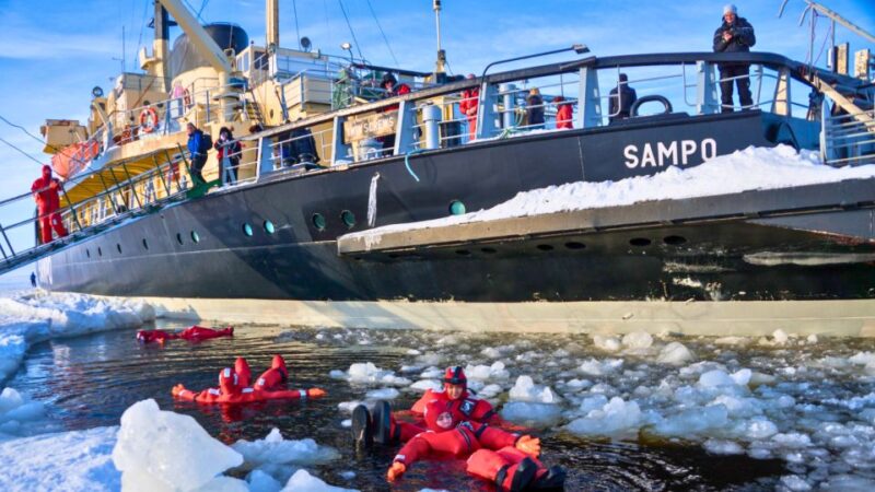 Kemi: Icebreaker Sampo Cruise With Buffet and Ice Floating - Buffet and Activities Onboard