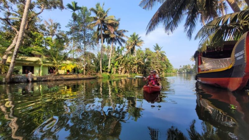 Kerala Backwater Village Kayak Tour (Full Day) (Kainakary) - Kayaking Equipment and Safety