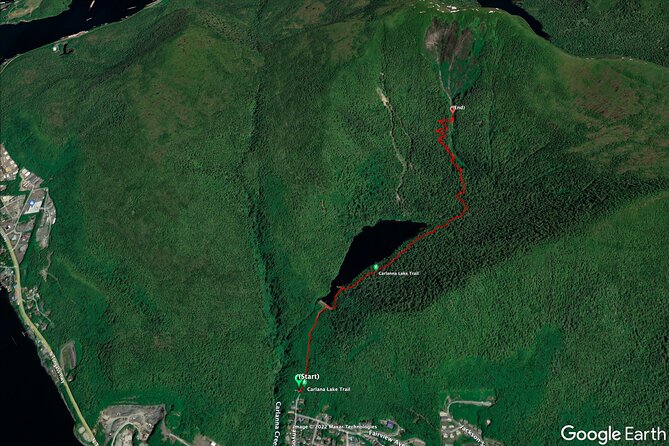 Ketchikan Mountain Lake Trek to Avalanche Chute - Hiking to the Forested Lake Nestled in the Mountains
