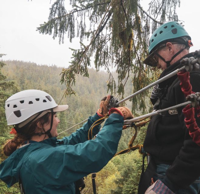 Ketchikan: Rainforest Zipline, Skybridge, & Rappel Adventure - Pricing and Inclusions