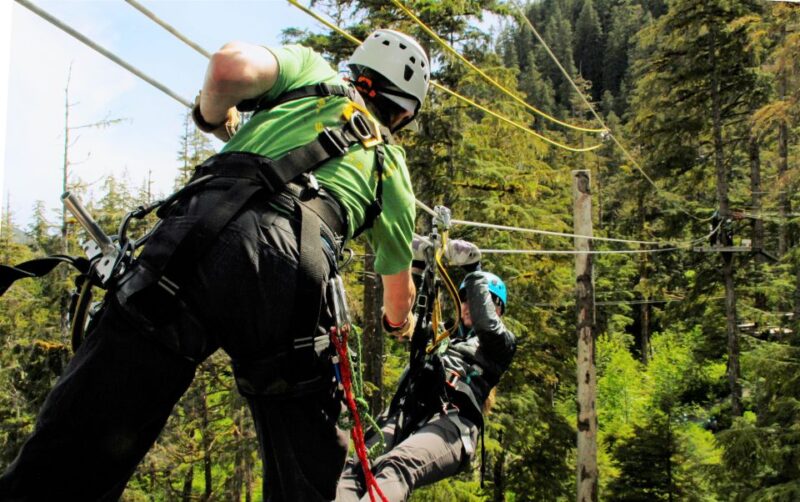 Ketchikan: Rainforest Zipline, Skybridge, & Rappel Adventure - Transportation and Starting Location