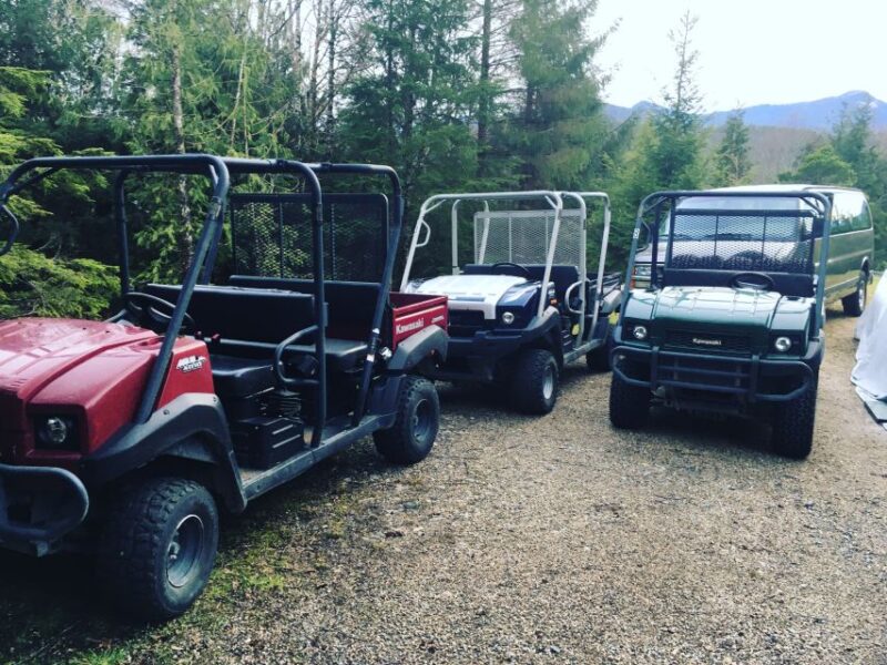 Ketchikan: Tongass Forest Alaska Bigfoot ATV Ride and Hike - Itinerary and Transportation Details
