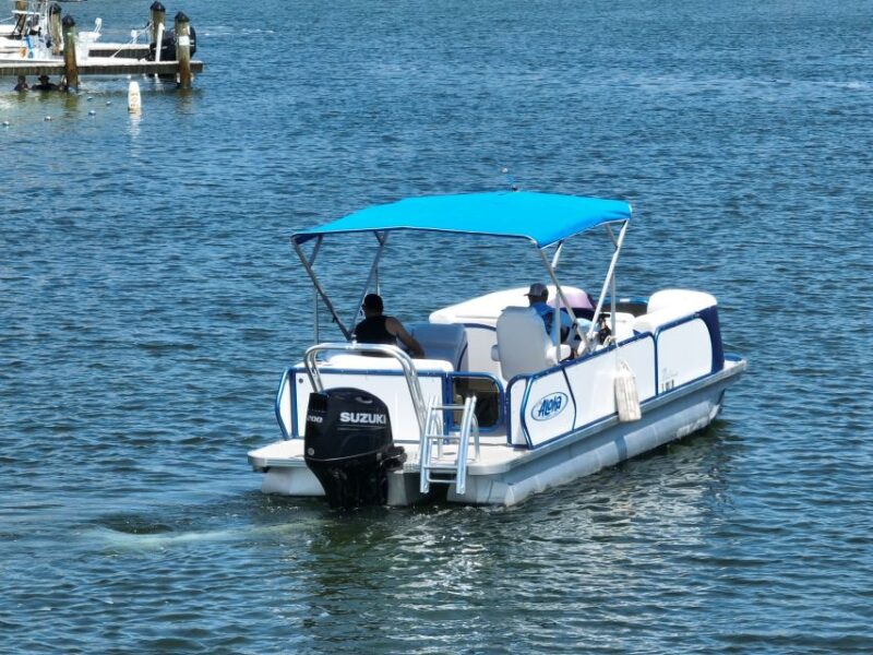 Key Largo Pontoon Boat Rentals - Included Amenities