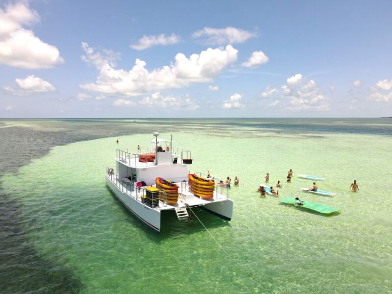Key West: Sandbar Excursion & Kayak Tour With Lunch & Drinks - Key Points