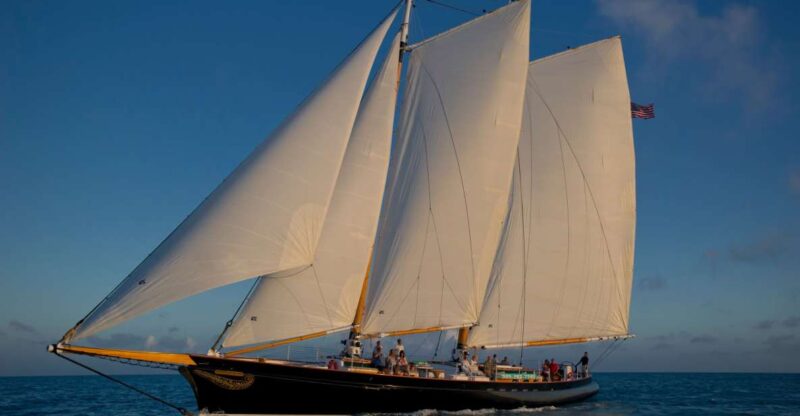 Key West: Schooner Full Moon Night Sail With Snacks & Drinks - Onboard Experience