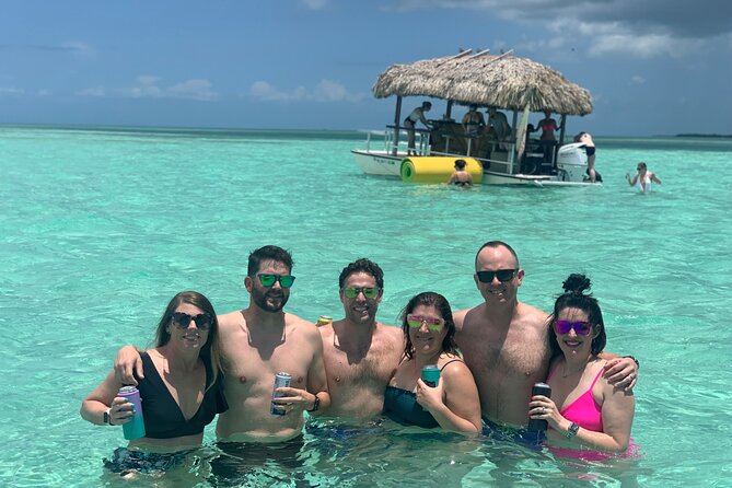 Key West Tiki Bar Boat Cruise to a Popular Sand Bar - Local Area and Marine Life Highlights