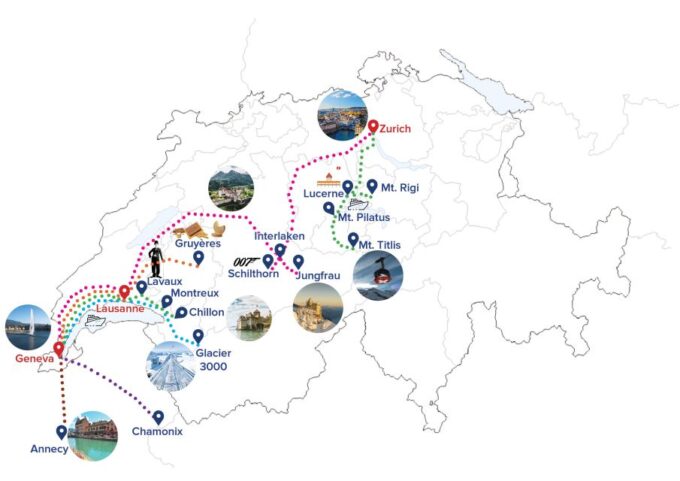 Keypass: Swiss Experience Pass - Meeting Point Locations