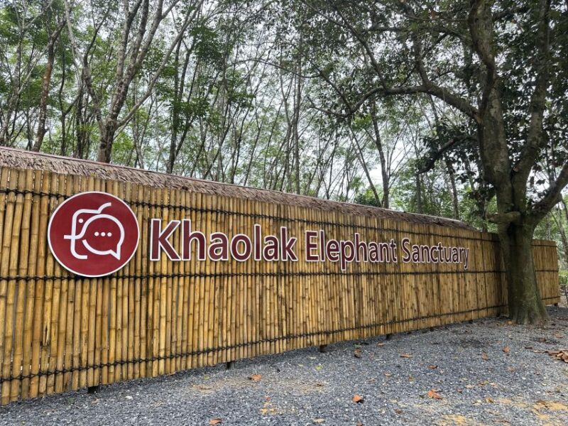 Khao Lak: 1-Hour Elephant Sanctuary Eco-Journey With Shuttle - Engaging Elephant Interaction Activities