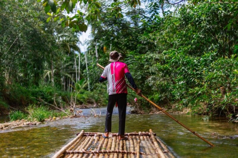 Khao Lak Adventure: Bamboo Rafting & Elephant Walk Journey - Bamboo Rafting Experience