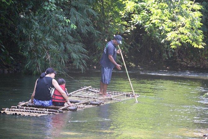 Khao Lak: Bamboo Rafting & Sea Turtle Conservation Center - Ton Pling Waterfall Visit
