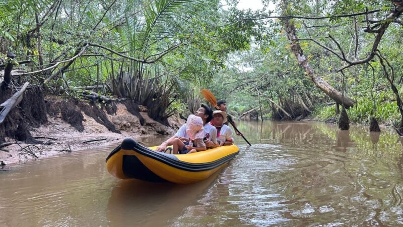 Khao Lak: Elephant Sanctuary Visit and Mangrove Kayak Tour - Canoeing Experience