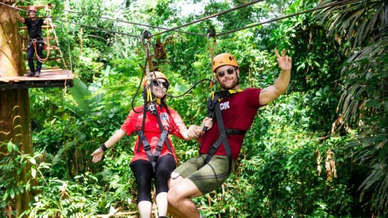 Khao Lak: Ethical Elephant, Zipline & ATV Premium Combo - Key Points