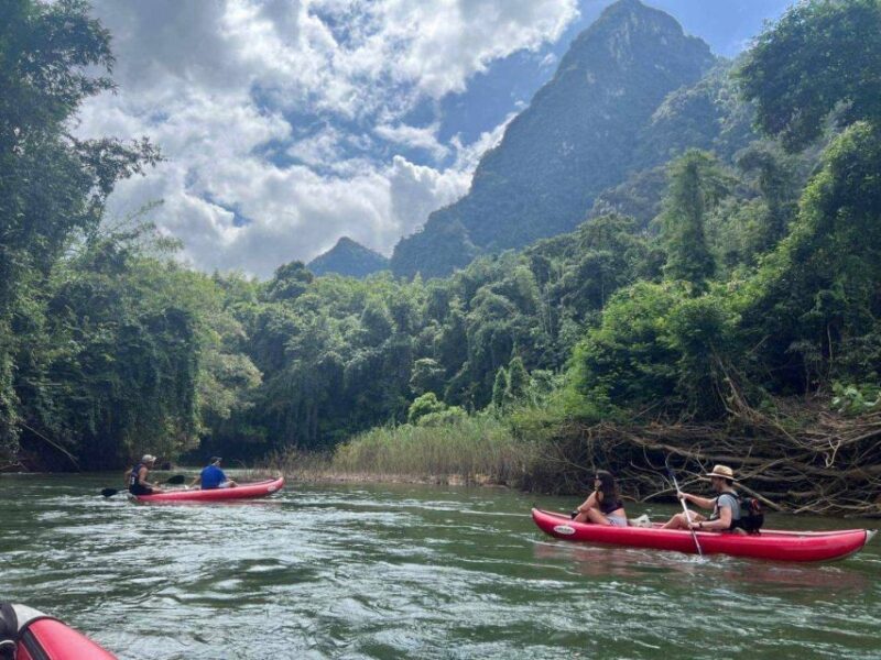 Khao Lak: Full-Day Khao Sok Jungle Walk and Canoeing Tour - Itinerary Highlights