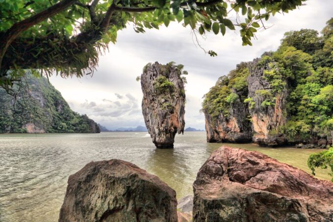 Khao Lak: James Bond Twilight Sea Canoe and Glowing Plankton - Stunning Landscapes and Wildlife