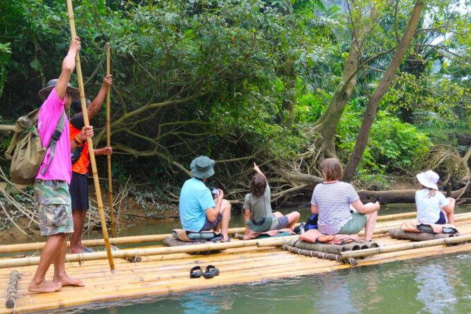 Khao Lak: Khao Sok Bamboo Rafting and Elephant Bathing Trip - Inclusions and Exclusions