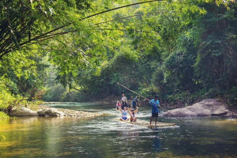 Khao Lak: Lampi Waterfall, Bamboo Rafting & Turtle Center - Key Points