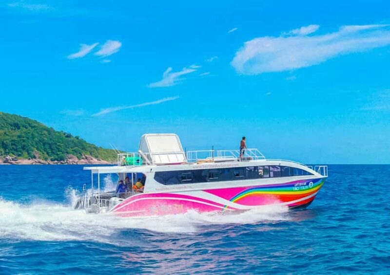 Khao Lak : Similan Islands Speed Catamaran Premium Morning - Key Points