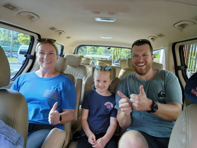 Khao Lak Taxi - Phuket Flughafen Shared - Vehicle Amenities