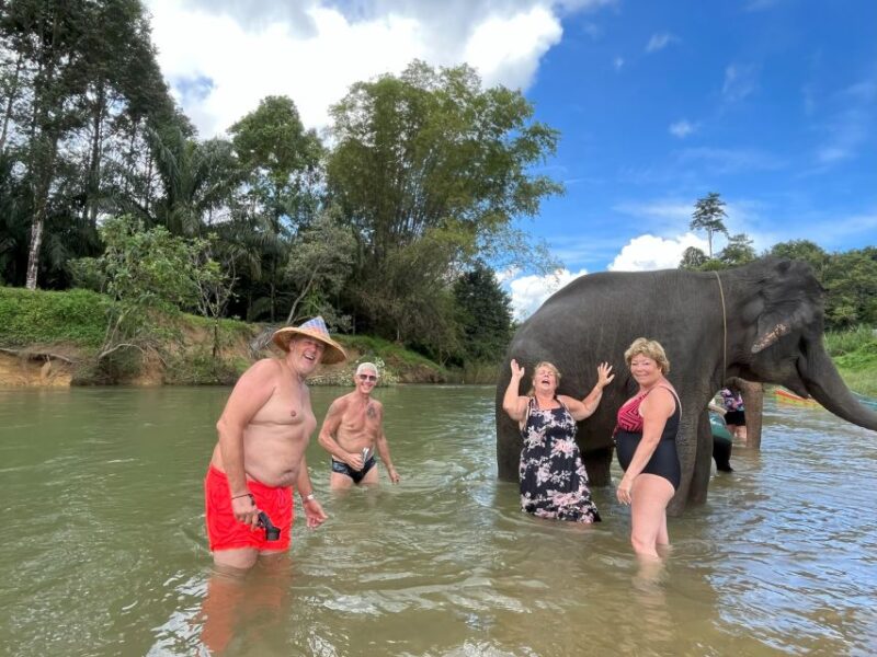 Khao Sok: Elephant Day Care, Cooking Class, & Bamboo Raft - Itinerary Highlights
