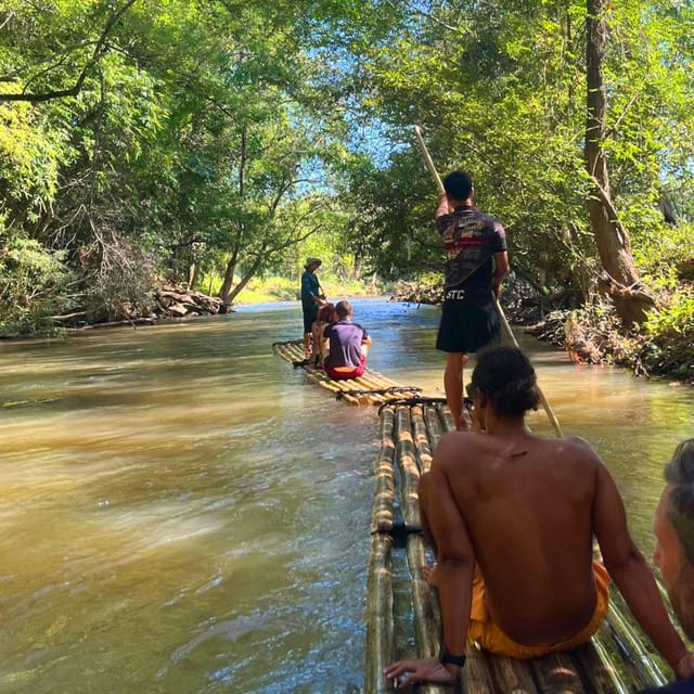 Khao Sok: Private Bamboo Rafting & Jungle Cooking Adventure - Bamboo Rafting Experience