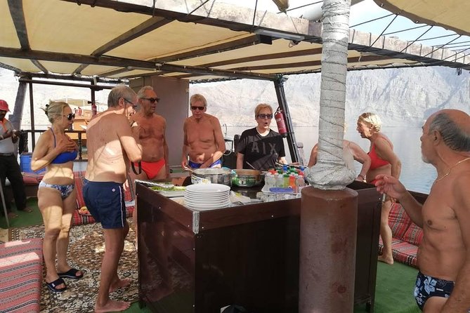 Khasab Dhow Cruise Full Day, Buffet Lunch on Board, Swimming - Participation Requirements