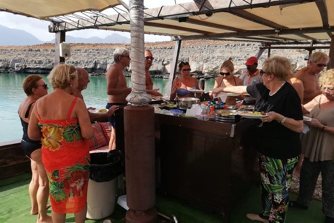 Khasab Dhow Cruise Full Day, Buffet Lunch on Board, Swimming - Snorkeling and Swimming