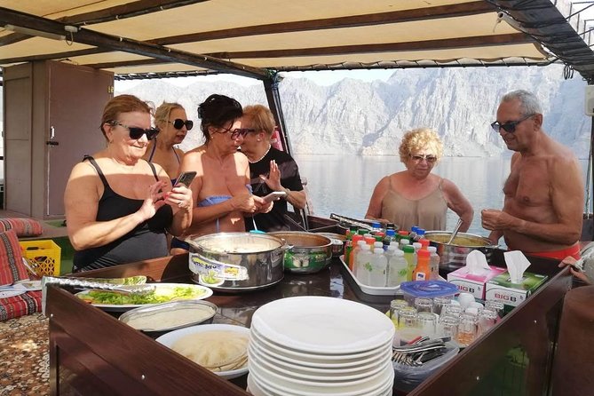Khasab Dhow Cruise Full Day, Buffet Lunch on Board, Swimming - Tour Duration and Rating