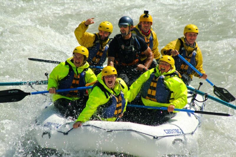Kicking Horse River: Maximum Horsepower Double Shot Rafting - Physical Requirements