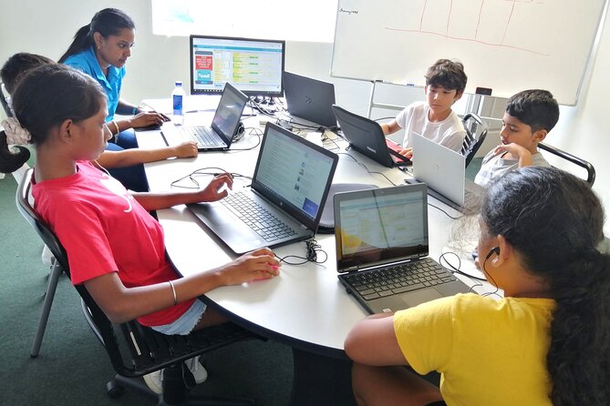 Kids Code Camp Innovative STEM Activity in Fiji - Engaging Coding and Technology