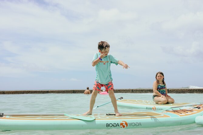 Kids Half Day Paddle Board Yoga Adventure Camp in Waikiki - Accessibility and Participation