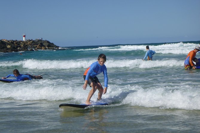 Kids Only Surf Lessons at The Spit, Main Beach (Ages 6- 12) - Special Offer and Participants