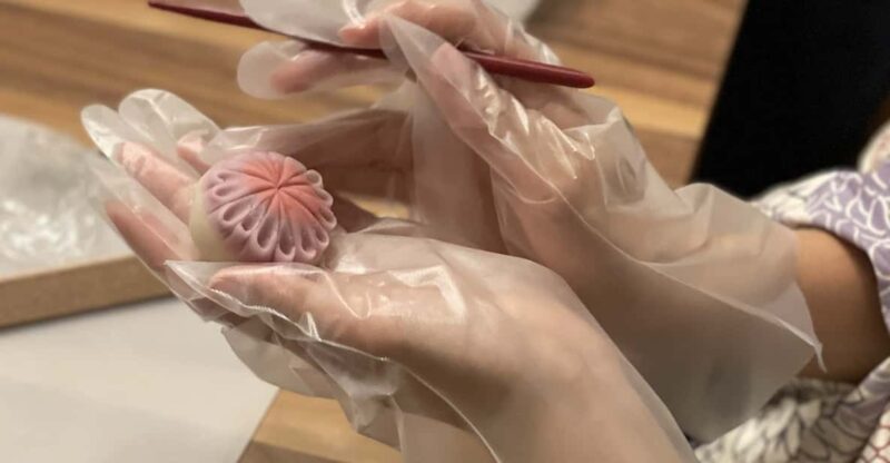 Kiku Plan - Wagashi Making and Tea Ceremony Experience - - Duration and Group Size