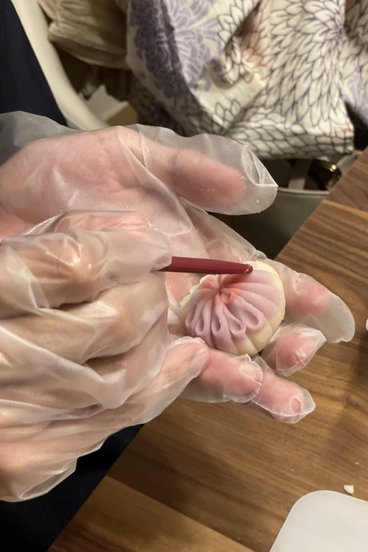 Kiku Plan - Wagashi Making and Tea Ceremony Experience - - Wagashi Making Activity