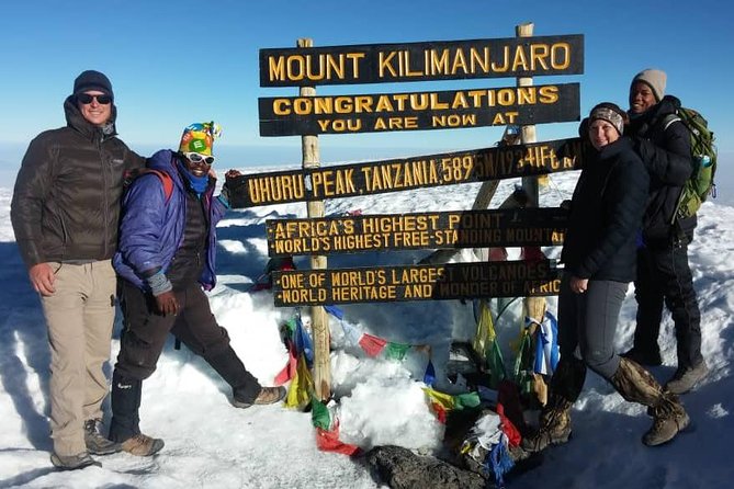 Kilimanjaro Climbing 7 Days Lemosho Route - Booking Information