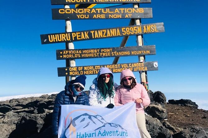 Kilimanjaro Climbing Lemosho Route 8 Days. - Detailed Itinerary